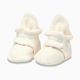 Zutano Cozie Fleece Bootie - Cream, 6 M