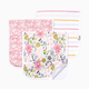 Copper Pearl Printed Burp Cloth Set - Olive