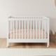 babyletto Maki Portable Folding Crib with Toddler Bed Conversion Kit - White