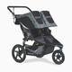 BOB Gear Revolution Flex 3.0 Duallie Double Jogging Stroller - Lunar Black