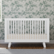 babyletto Hudson 3-in-1 Convertible Crib with Toddler Bed Conversion Kit - White