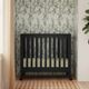 babyletto Origami Mini Crib - Black