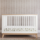 babyletto Scoot 3-in-1 Convertible Crib with Toddler Bed Conversion Kit - White/Washed Natural