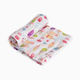 Little Unicorn Cotton Muslin Swaddle Blanket - Brain Freeze