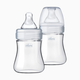 Chicco Duo Hybrid Baby Bottles with Invinci-Glass - Grey, 5 Oz