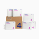 Coterie Ultra Soft Diapers, Monthly Supply - Size 4, 150 Count