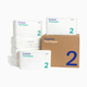 Coterie Ultra Soft Diapers, Monthly Supply - Size 2, 186 Count
