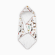 Little Unicorn Cotton Muslin & Terry Infant Hooded Towel - Woof