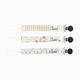 Copper Pearl Binky Clip Set (3 Pack) - Rex