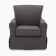 Delta Children Epic Nursery Glider Swivel Rocker Chair - Charcoal Grey