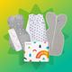 Babylist Swaddle Box (4 Swaddles)