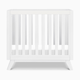 daVinci Otto 3-in-1 Convertible Mini Crib with 4" Mattress - White