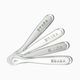 Beaba Baby's First Foods Silicone Spoons (Pack of 4) - Cloud