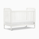Namesake Liberty 3-in-1 Convertible Spindle Crib with Toddler Bed Conversion Kit - Warm White