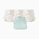 Esembly Blowout Proof Cloth Diaper Bundle - Mist, Size 1 (7-17lbs)