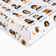 babyletto Quilted Changing Pad Cover in GOTS Certified Organic Muslin Cotton - Women In History