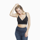 Ingrid and Isabel Cooling Crossover Nursing Bra - Black, S