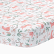 Lambs & Ivy Cotton Fitted Crib Sheet - Enchanted Safari