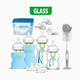 Dr. Brown's Anti-colic Options+ Wide-Neck Glass Bottle Starter Set