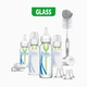 Dr. Brown's Options+ Glass Narrow Anti-Colic Baby Bottle Gift Set