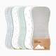 KeaBabies Urban Burp Cloths (5 Pack) - Nordic