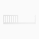 daVinci Toddler Bed Conversion Kit (M14799) - White