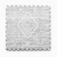 House of Noa Little Nomad Play Mat | Ula - Gray, 4X6