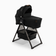 Nuna SWIV & TRIV Series Bassinet + Stand - Caviar/Cognac