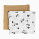 Little Unicorn Organic Cotton Muslin Swaddle Blanket 2 Pack - Swallows
