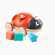 Hape Pull Along Toy - Shape Sorter Ladybug