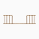 Namesake Abigail-Winston Toddler Bed Conversion Kit - Vintage Gold