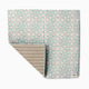 Toki Kids Standard Organic Cotton Play Mat - Green Tile