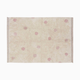 Lorena Canals Hippy Dots Washable Rug - Vintage Nude, 4' X 5' 3"