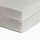 Soundly Organic Cotton Muslin Crib Sheet (2 Pack) - White