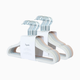 3 Sprouts Velvet Hanger - Neutral Assorted, 30