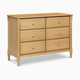 daVinci Jenny Lind Spindle 6-Drawer Dresser - Honey
