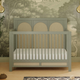 Namesake Eloise 4-in-1 Convertible Crib - French Sage And Performance Sand Eco-Weave