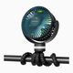 Momcozy USB Rechargeable Handheld Cooling Fan for Travel - Black