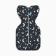 Love to Dream Printed Swaddle Up Original 1.0 TOG - Black -Big Sky, Newborn