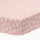 Lambs & Ivy Cotton Fitted Crib Sheet - Daisy Dreams