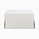 Namesake Crawford Gliding Ottoman - Fog Chatham Stripe