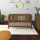 Carter's by daVinci Colby GROW 6-in-1 Convertible Bassinet to Crib - Walnut