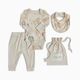Tiny Kind Bamboo Viscose 3-Piece Gift Set - Up Up Away, 3-6 M