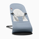 BabyBjörn Bouncer, Balance Soft, Tri-Fabric - Cotton Jersey/Blue/Gray