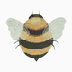 Lorena Canals Animal Washable Rug - Bee
