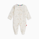 Magnetic Me Modal Magnetic Footie - Serene Safari-White, Newborn