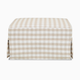Namesake Crawford Gliding Ottoman - Tan Gingham