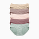 Kindred Bravely Under-the-Bump Maternity Bikini Underwear (5-Pack) - Pastels, 1X