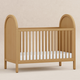 babyletto Bondi 3-in-1 Convertible Crib with Toddler Bed Conversion Kit - Honey