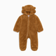 Small Story High-Pile Fleece Bunting - Hazelnut, Newborn
